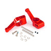 Traxxas 1952A Rear Stub Axle Carriers 6061-T6 Aluminium Red 2pc