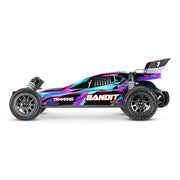 Traxxas Bandit 1/10 VXL 2WD Brushless RC Buggy Purple 24076-74