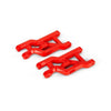 Traxxas 2531R Drag Slash and Bandit HD Suspension Arms Front 2pc Red