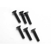 Traxxas 2547 Screws 4 x 18mm countersunk Machine (Hex Drive) 6pc