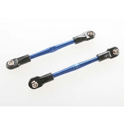 Traxxas 3139A Turnbuckles Aluminium with Toe Links 59mm Assembled Blue 2pc