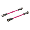 Traxxas 3139P Turnbuckles Aluminium with Toe Links 59mm Assembled Pink 2pc