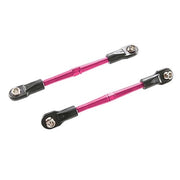 Traxxas 3139P Turnbuckles Aluminium with Toe Links 59mm Assembled Pink 2pc