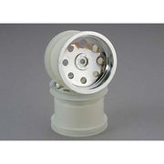 Traxxas 3672 Rear All Star Wheels 2.2 inch Chrome 2pc