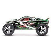 Traxxas 37054-1 Rustler 1/10 2WD Stadium Truck RTR w/- TQ2.4Ghz Radio ID Battery & 4A DC Charger