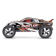 Traxxas 37054-1 Rustler 1/10 2WD Stadium Truck RTR w/- TQ2.4Ghz Radio ID Battery & 4A DC Charger 020334371034