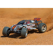Traxxas 37054-1 Rustler 1/10 2WD RC Stadium Truck (Orange)