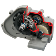 Traxxas Rustler 1/10 XL-5 2WD RC Stadium Truck with LED Lighting Orange 37054-61