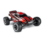 Traxxas Rustler 1/10 XL-5 2WD RC Stadium Truck with LED Lighting Red 37054-61
