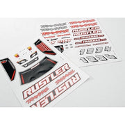 Traxxas 3716 Rustler Decal Sheets