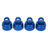 Traxxas 3767A Aluminium Shock Caps Blue Anodized
