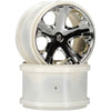 Traxxas 3772 Rear All Star Wheels 2.8 inch Chrome 2pc