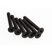 Traxxas 4858 Screws 3x25mm Countersunk Machine Hex Drive 6pc 020334485809