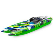 Traxxas 57046-4 M41 Widebody 40in Catamaran 1/10 Electric RC Boat Green