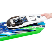 Traxxas 57046-4 M41 Widebody 40in Catamaran 1/10 Electric RC Boat Green