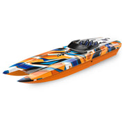 Traxxas 57046-4 M41 Widebody 40in Catamaran 1/10 Electric RC Boat Orange