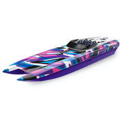 Traxxas 57046-4 M41 Widebody 40in Catamaran 1/10 Electric RC Boat Purple