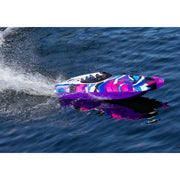 Traxxas 57046-4 M41 Widebody 40in Catamaran 1/10 Electric RC Boat Purple