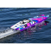Traxxas 57046-4 M41 Widebody 40in Catamaran 1/10 Electric RC Boat Purple