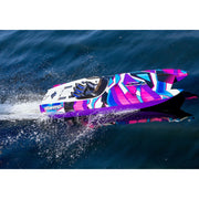 Traxxas 57046-4 M41 Widebody 40in Catamaran 1/10 Electric RC Boat Purple