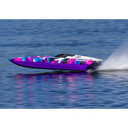 Traxxas 57046-4 M41 Widebody 40in Catamaran 1/10 Electric RC Boat Purple