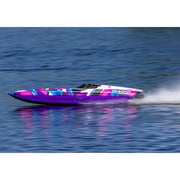 Traxxas 57046-4 M41 Widebody 40in Catamaran 1/10 Electric RC Boat Purple