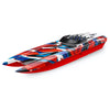 Traxxas 57046-4 M41 Widebody 40in Catamaran 1/10 Electric RC Boat Red