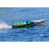 Traxxas 57076-4 Spartan 36in Brushless Muscleboat 1/10 Electric RC Boat Green
