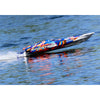 Traxxas 57076-4 Spartan 36in Brushless Muscleboat 1/10 Electric RC Boat Orange