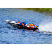Traxxas 57076-4 Spartan 36in Brushless Muscleboat 1/10 Electric RC Boat Orange