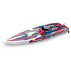 Traxxas 57076-4 Spartan 36in Brushless Muscleboat 1/10 Electric RC Boat Red