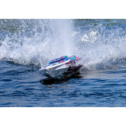 Traxxas 57076-4 Spartan 36in Brushless Muscleboat 1/10 Electric RC Boat Red