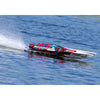 Traxxas 57076-4 Spartan 36in Brushless Muscleboat 1/10 Electric RC Boat Red