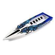Traxxas 5718 Spartan Hull Fully Assembled Blue Graphics