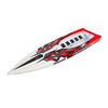 Traxxas 5718R Spartan Hull Red-X Graphics