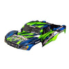 Traxxas 5851G Slash 2WD Body Decals Applied Green