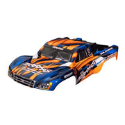 Traxxas 5851T Slash 2WD Body Decals Applied Orange and Blue