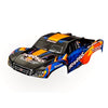 Traxxas 6812T Slash 2WD VXL Body Decals Applied Orange and Blue