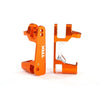 Traxxas 6832A Left and Right Caster Blocks (c-hubs) 6061-T6 Aluminium Orange