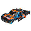 Traxxas 6844 Slash 4WD Body Decals Applied Blue and Orange