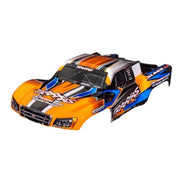 Traxxas 6928T Slash 4WD Body Decals Applied Orange and Blue