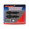 Traxxas 7461X Shocks GTR long hard-anodized PTFE-coated bodies with TiN shafts (assembled) (2) (without springs)
