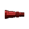 Traxxas 7768R Stub Axle Aluminum Red for 7750X