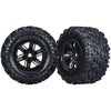 Traxxas 7772X Tyres and Wheels Assembled Left and Right XMaxx 2pc