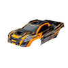 Traxxas 7812T XRT Asssembled Body Shell Painted with Decals Orange