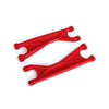 Traxxas 7829R X-Maxx Upper HD Suspension Arms L/R F/R 2pc Red 020334782984