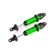 Traxxas 7861G Medium Aluminium Shocks GTX Assembled Green 2pc
