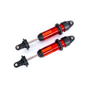 Traxxas 7861R Shocks GTX Medium Aluminium Assembled Red 2pc