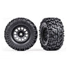 Traxxas 7875 AT Tyres and Wheels Assembled Left and Right Black