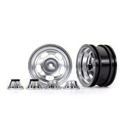 Traxxas 8158 Wheels 2.2 inch Satin Chrome with Center Caps Requires 8255A